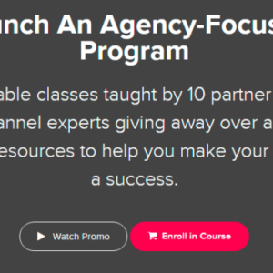 Alex Glenn – How To Launch an Agency-Focused Partner Program