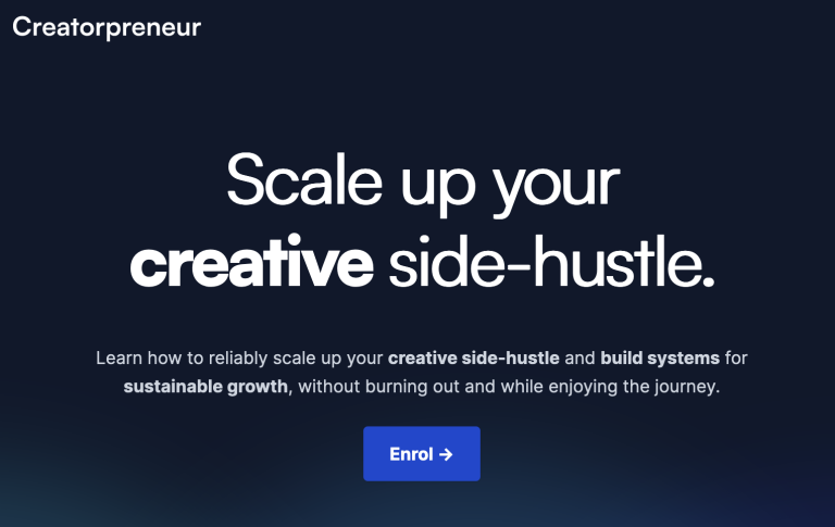 Ali Abdaal – Part-Time Creatorpreneur