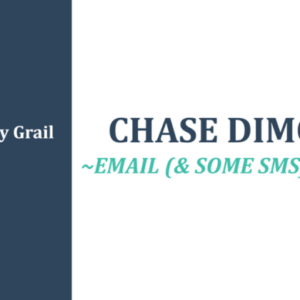 Chase Dimond – Master Email (& SOME SMS) Collection Forms & Welcome Messages