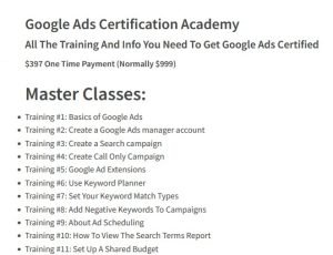 Jack Hopman – Google Ads Certification Academy