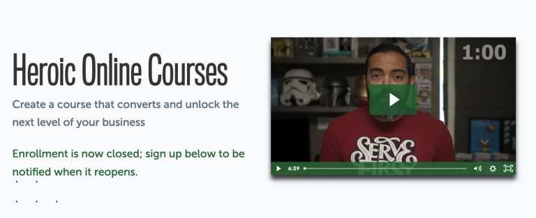 Pat Flynn – Heroic Online Courses