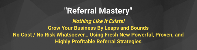 Jay Abraham – Referral Mastery