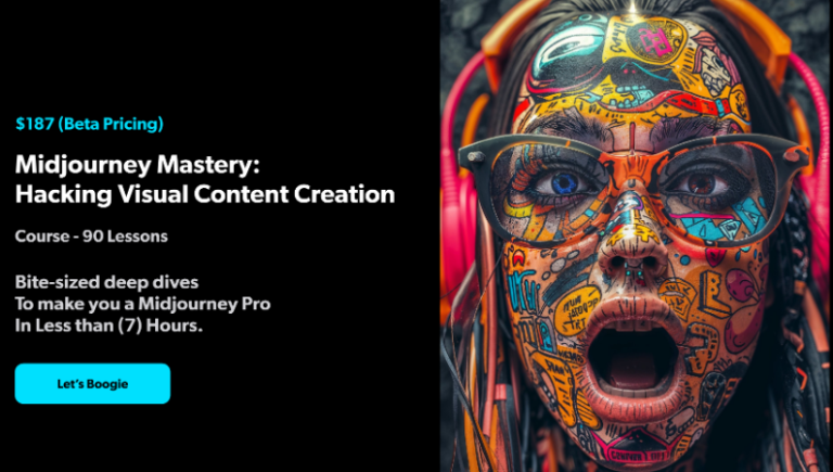 Midjourney Mastery – Hacking Visual Content Creation [Video Course]