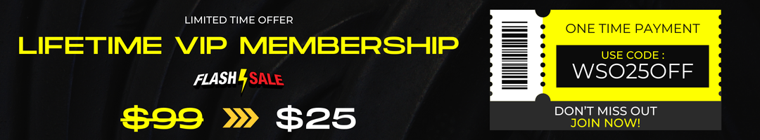 Lifetime VIP Membership Limited Offer