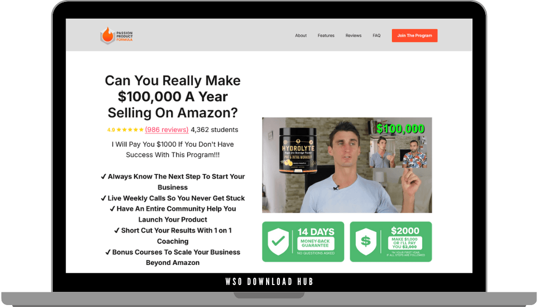 Travis Marziani – Passion Product Formula