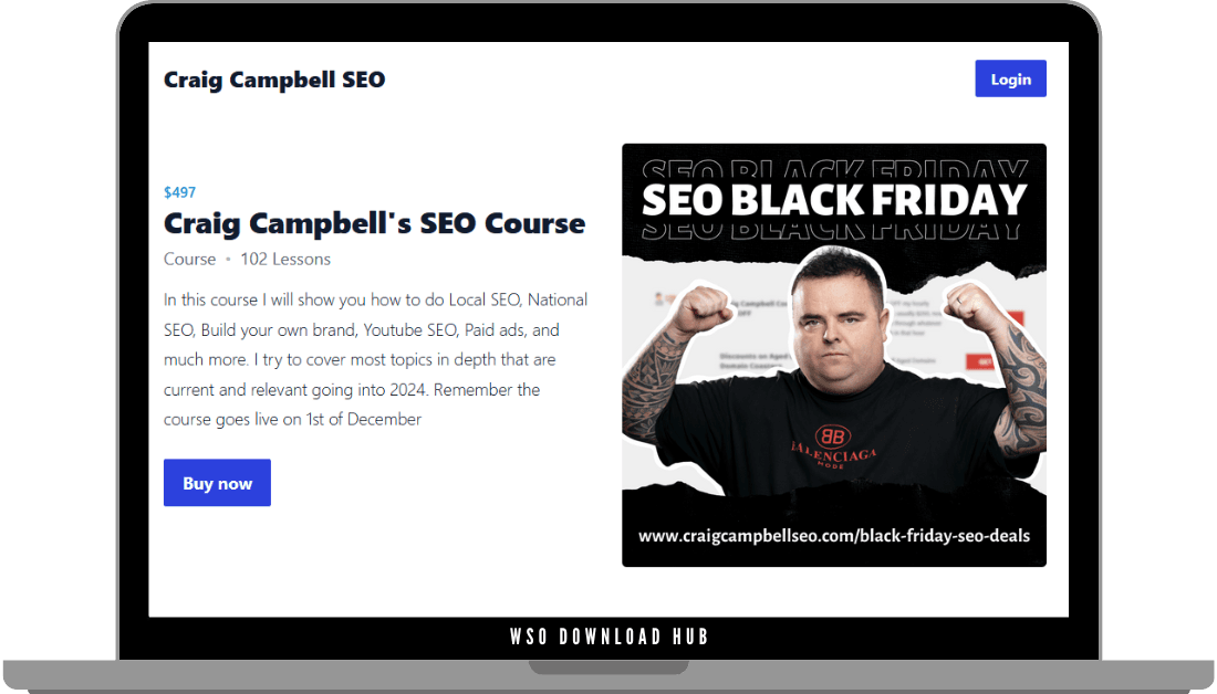 Craig Campbell – SEO Course
