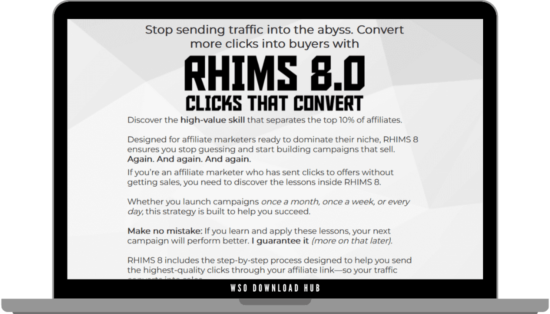 JayKay Dowdall – RHIMS 8 – Clicks That Convert