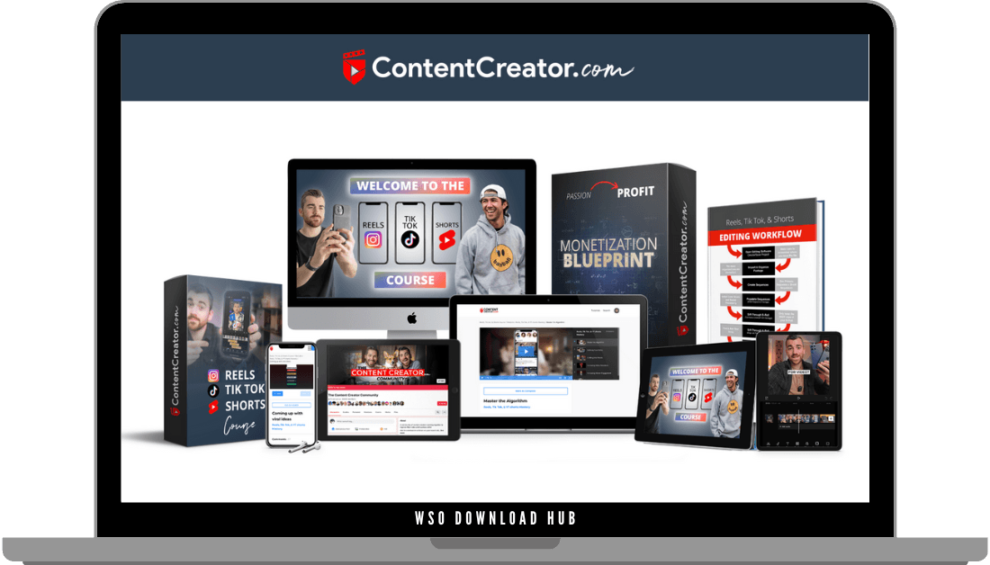 ContentCreator – Reels, Tik tok, & Shorts Course