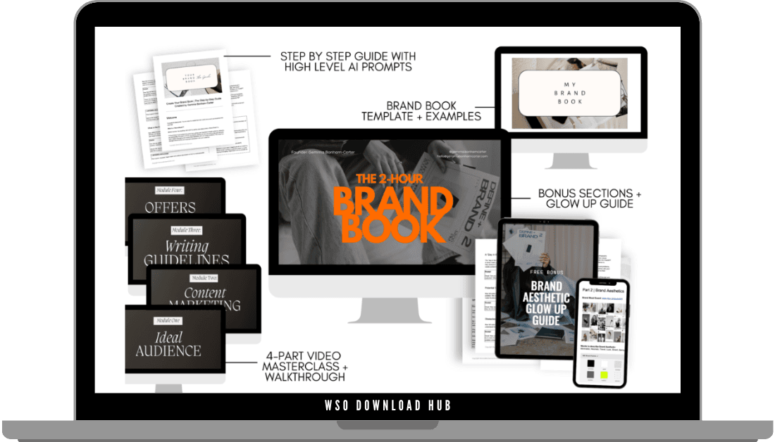 Gemma Bonham-Carter – 2-Hour Brand Book