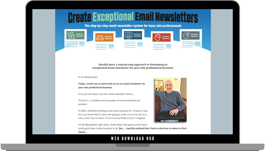 Michael Katz – Create Exceptional Email Newsletters