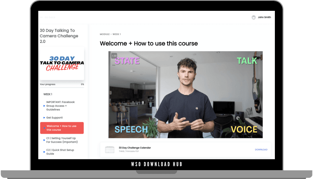 Thomas Alex Norman – 30 Day Talking To Camera Challenge