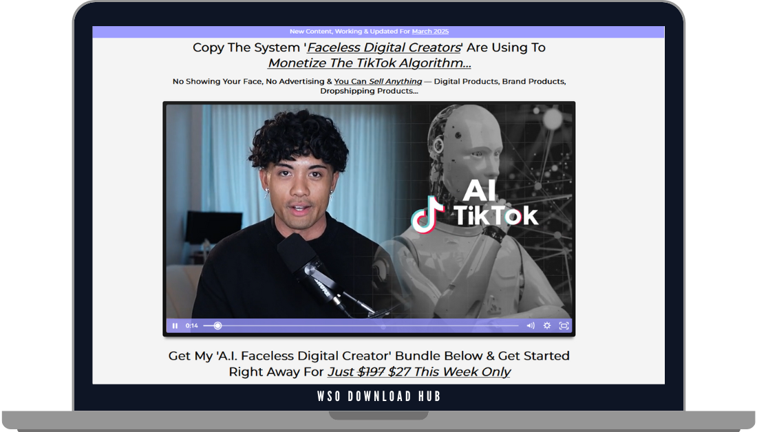 Ai Revolution Bundle Faceless – Ai Digital Creator Bundle