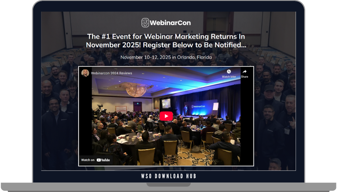 Ron Douglas – WebinarCon Recordings 2024