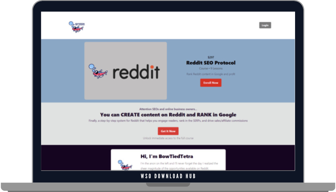 BowTiedTetra – Reddit SEO Protocol – Rank Reddit