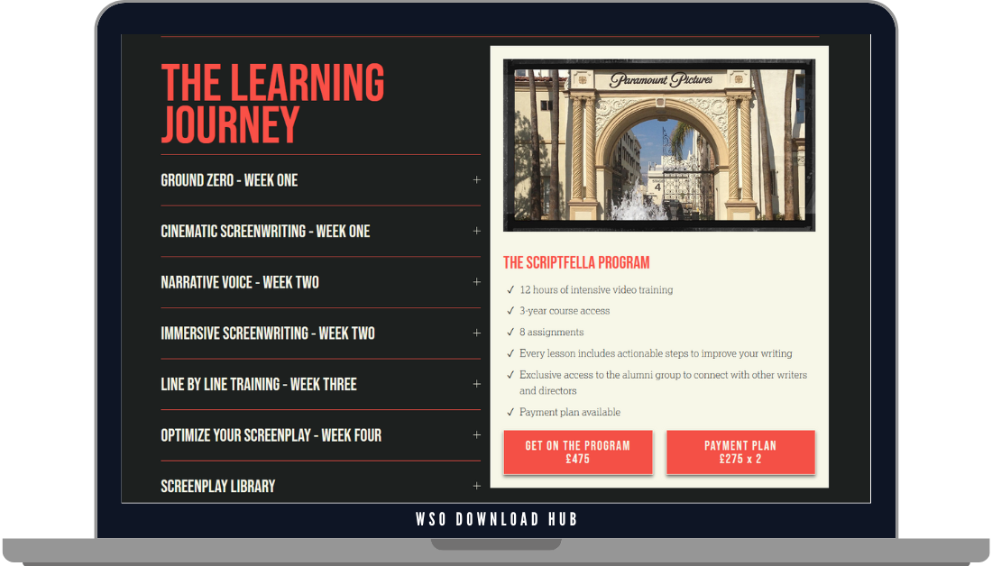 Dominic Morgan – The Scriptfella Program