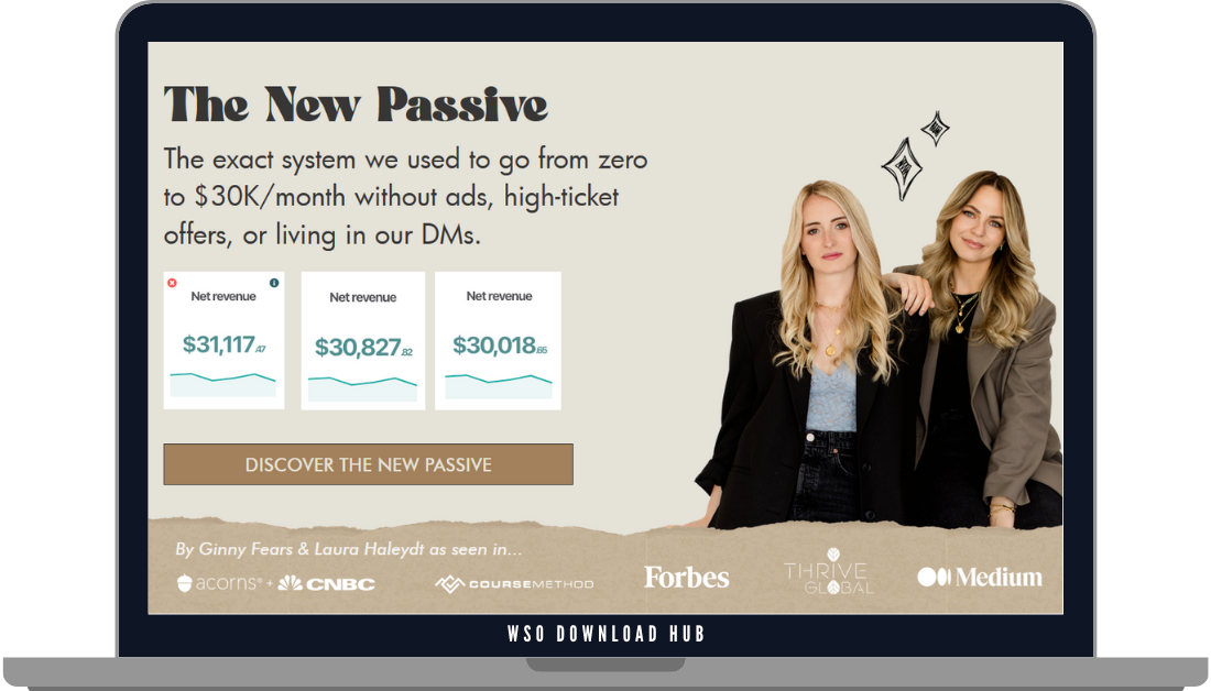 Ginny and Laura – The New Passive