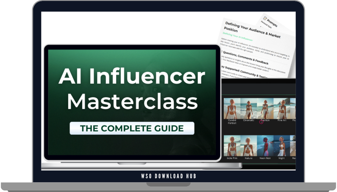 AI Filmmaker Academy – AI Influencer Masterclass Download
