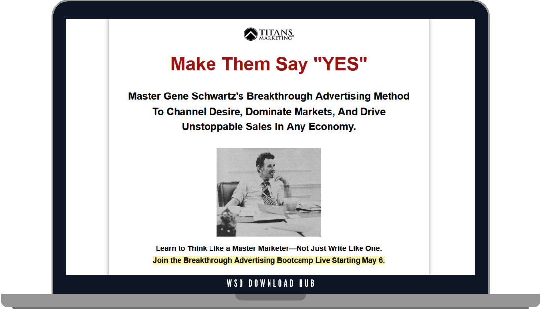 Brian Kurtz – Breakthrough Advertising Bootcamp 2025 plus Bonus Download