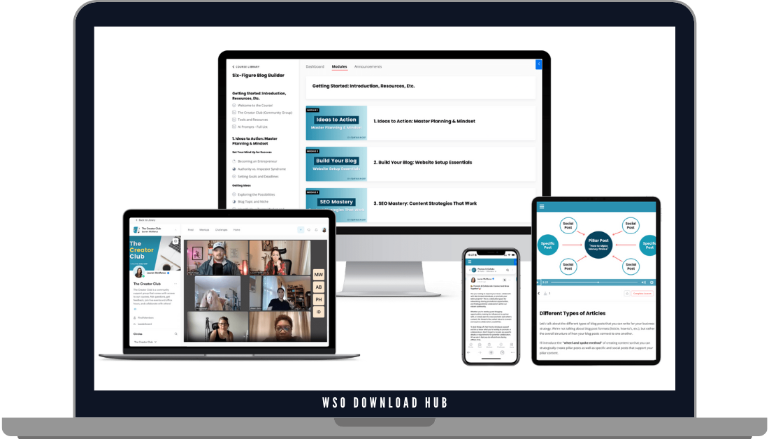 Create And Go – Six-Figure Blog Builder