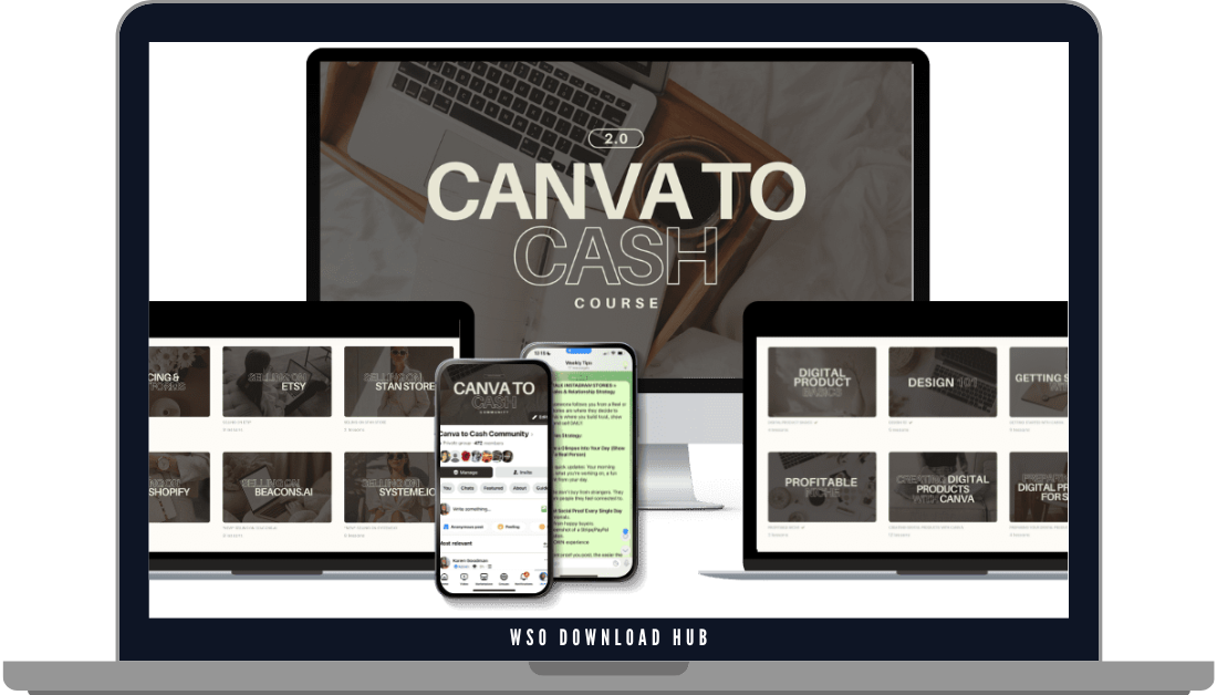 Karen Goodman – Canva to Cash 2.0 Download