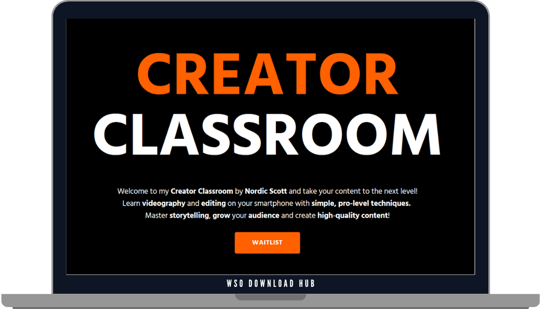 Nordic Scott – Creator Classroom Download