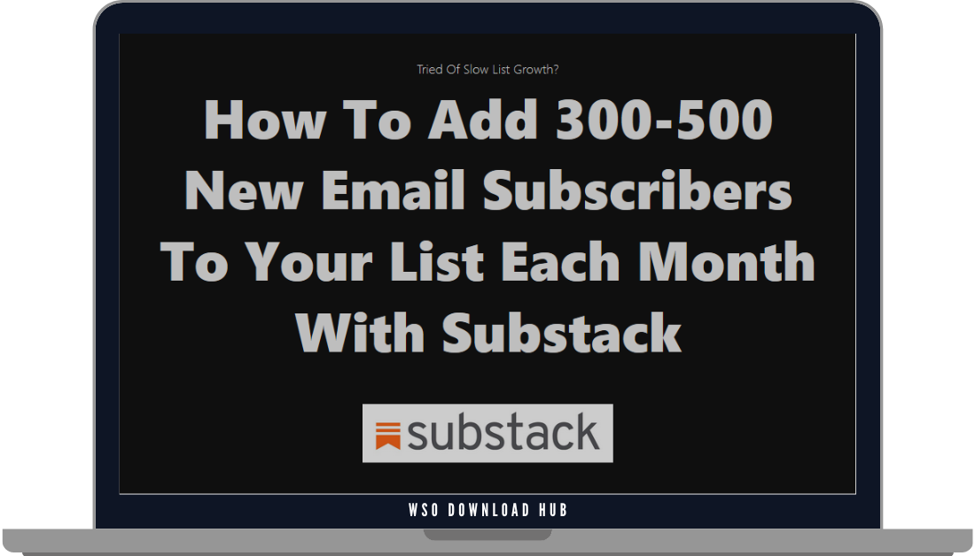Matt Giaro - The Substack System Download
