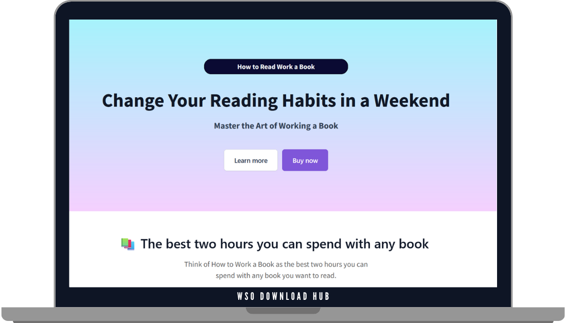 Nick Milo – How to Work a Book Download