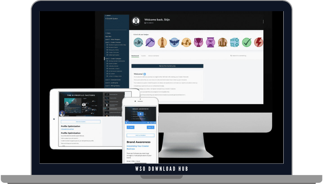 Stijn Noorman – The X Growth System Download