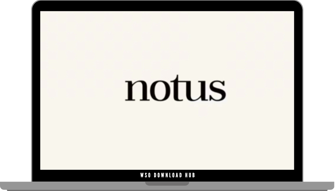 Notus – The Personal Brand Hub Download