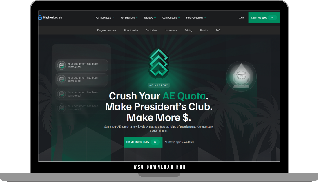 Higher Levels – AE Mastery Download