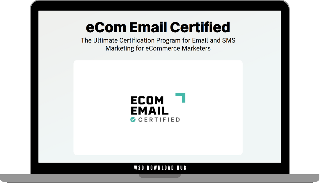 Jimmy Kim & Chase Dimond – Ecom Email Certified Download