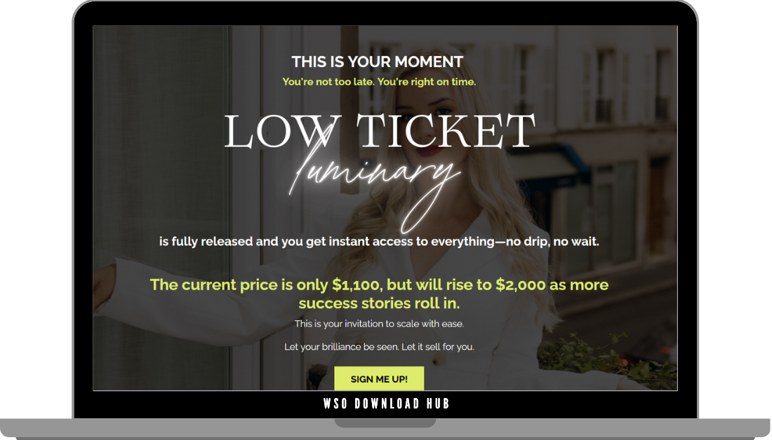 Jocelyn Panton – Low Ticket Luminary Download