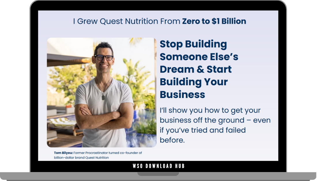 Tom Bilyeu – Zero to Founder Download
