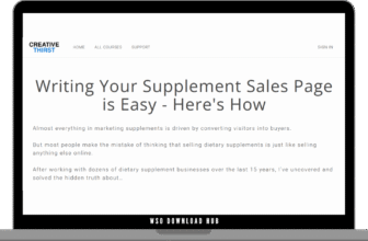 Bobby Hewitt – Supplement Product Pages That Sell Course Download