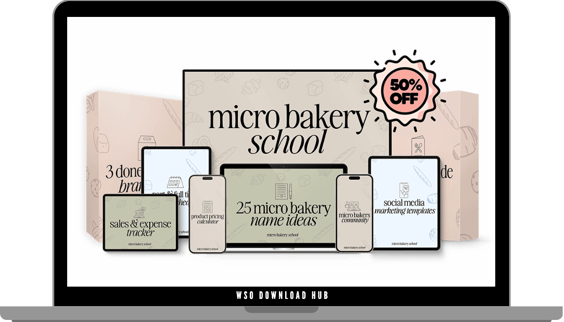 Jess Stewart – Micro Bakery School Download
