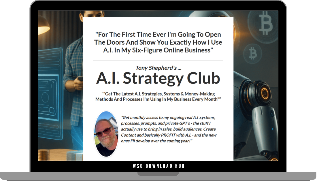Tony Shepherd – A.I. Strategy Club Download