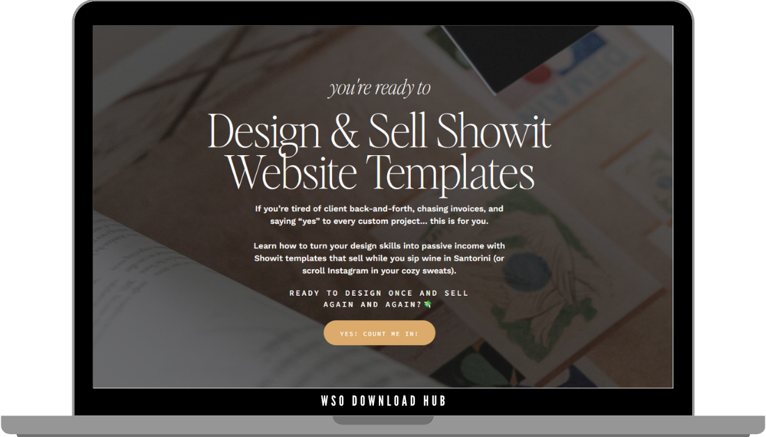 Davey and Krista – Design + Sell Showit Website Templates Download