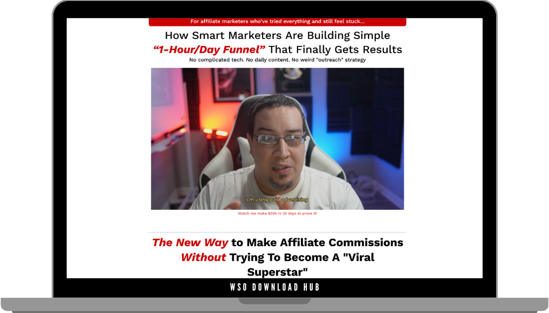 Joel VAZQUEZ – Automated Affiliate – The Fastest Funnel Ever Download