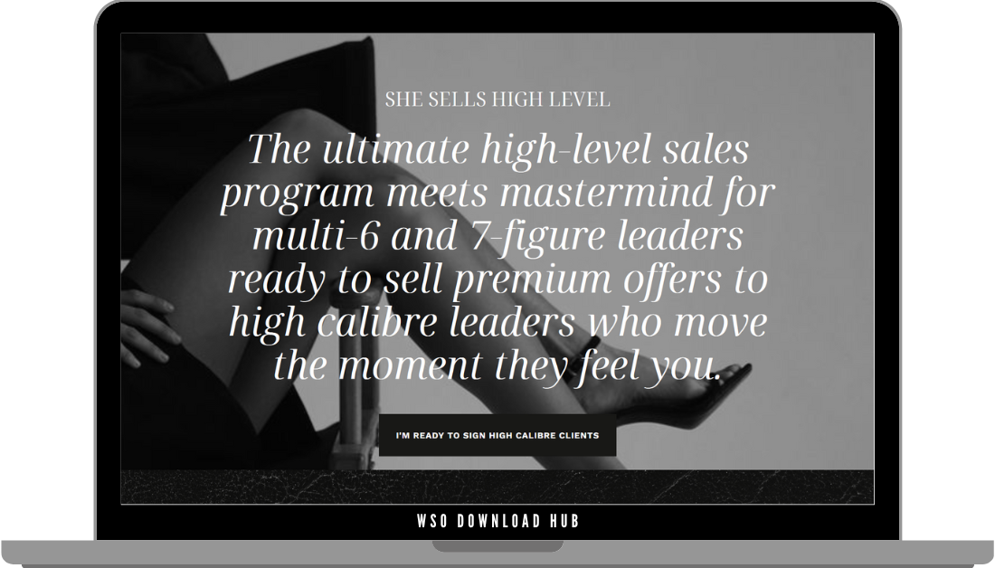 Stephanie Ann Swail – She Sells High Level Download