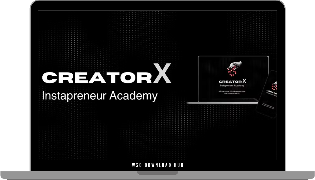 CreatorX Academy – Master Instagram Growth & Monetization + Page Audit Download