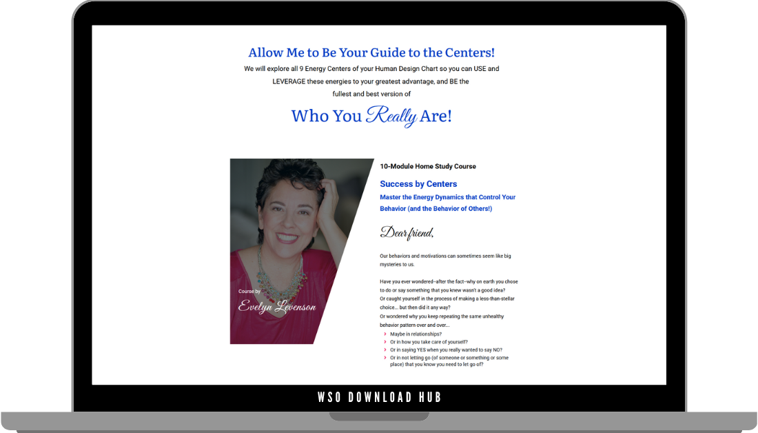 Evelyn Levenson – Success by Centers Download