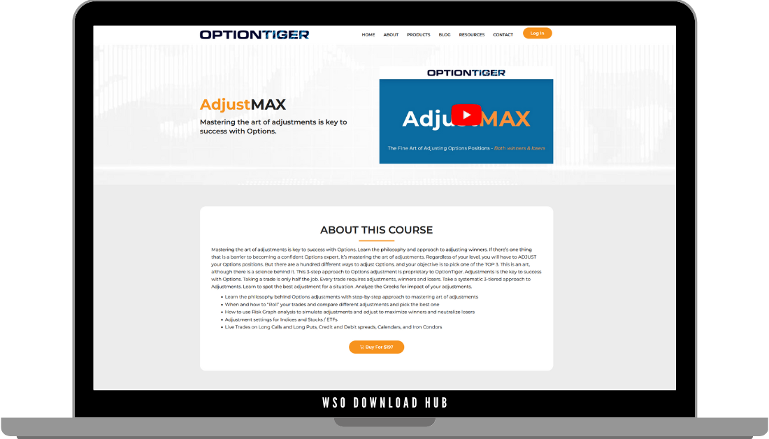 Option Tiger – Adjust Max Download