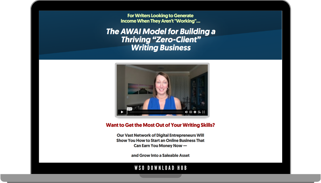 The AWAI Model for Building a Thriving “Zero-Client” Writing Business Download