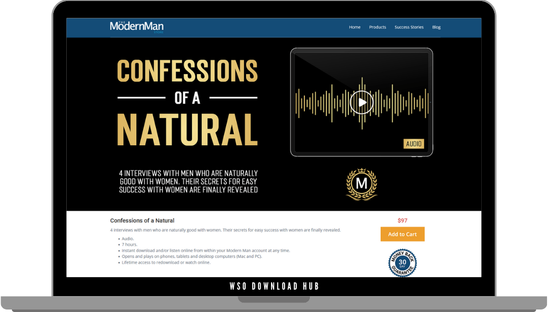 The Modern Man – Dan Bacon – Confessions of a Natural Download