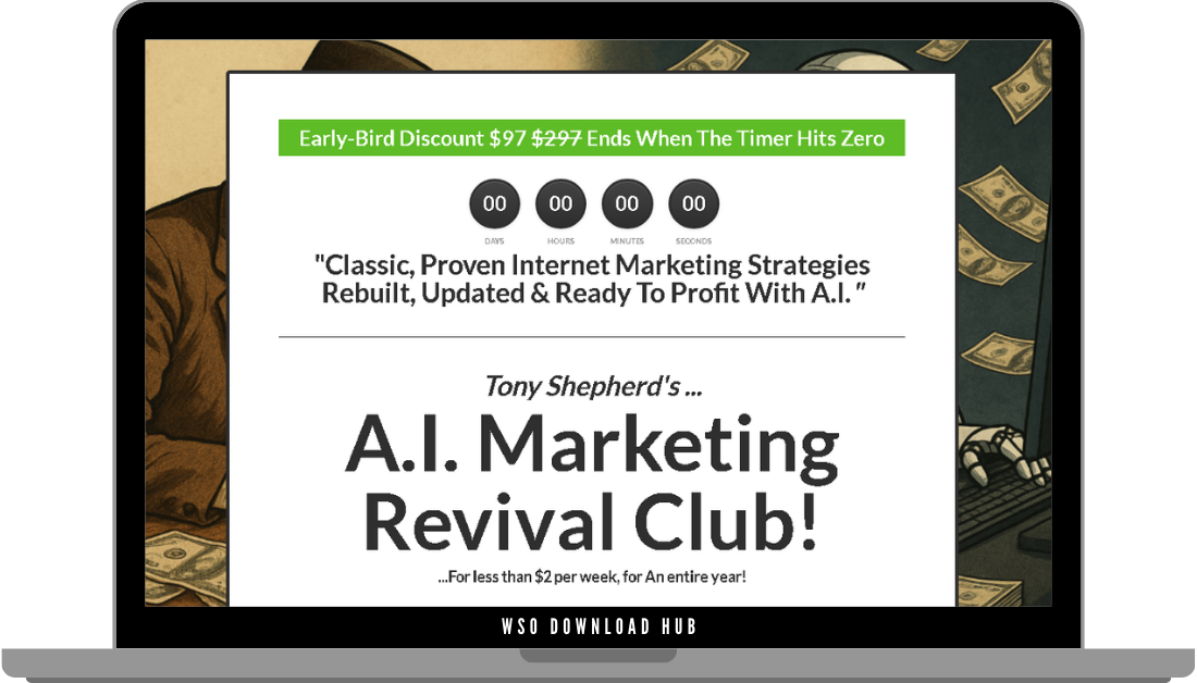 Tony Shepherd - A.I. Marketing Revival Club WhiteLabel - Issue 3 Download