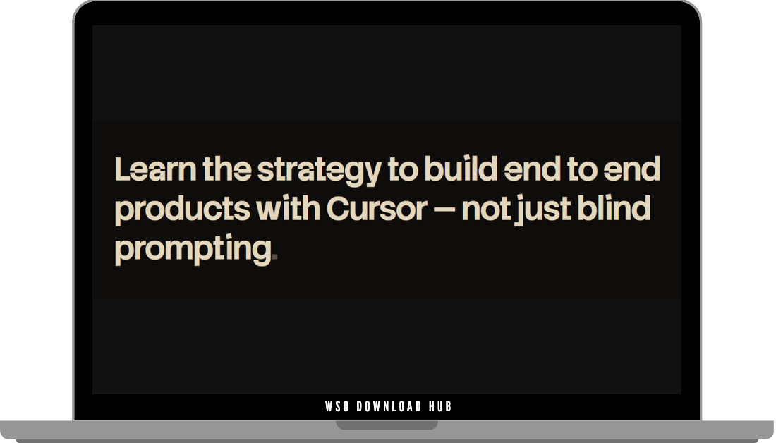Chethan – Build End-to-End Products in Cursor without Coding Download