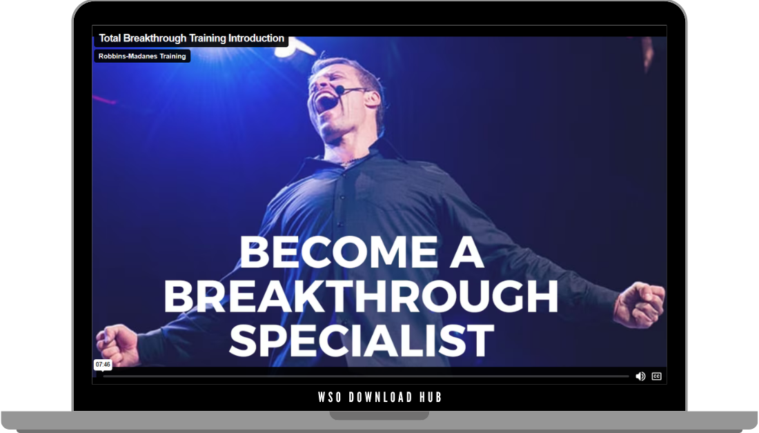 Robbins Madanes Training – Total Breakthrough Training Download
