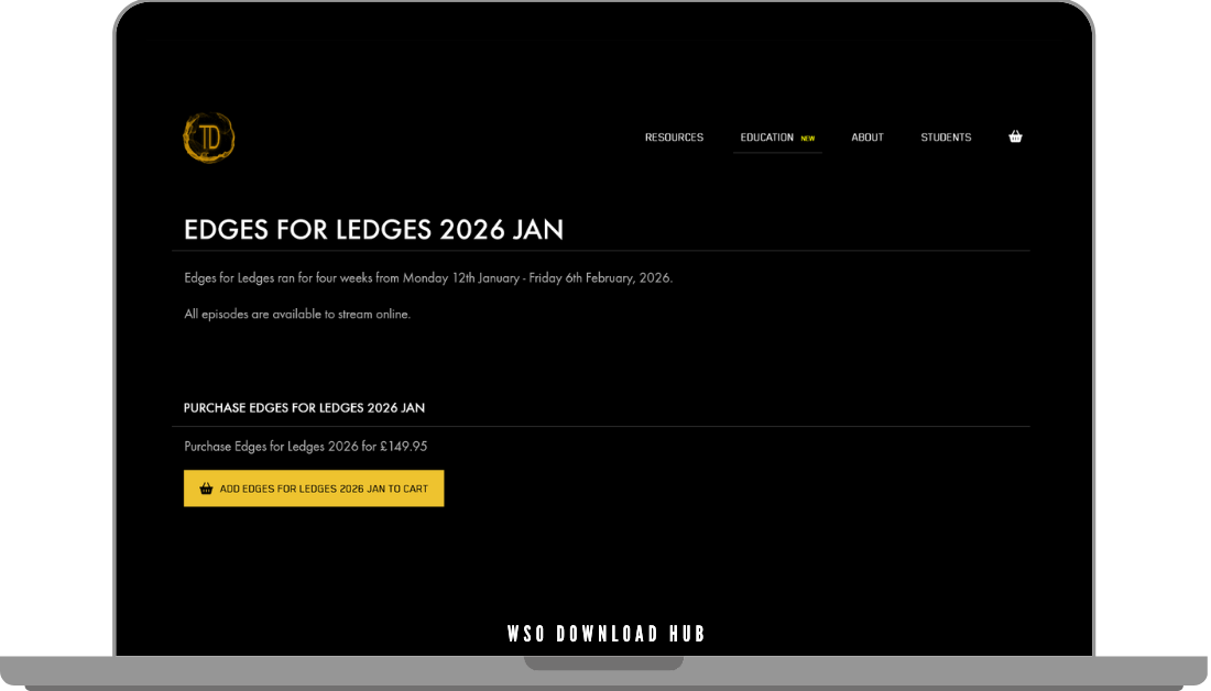 Trader Dante – Edges for Ledges 2026 Download