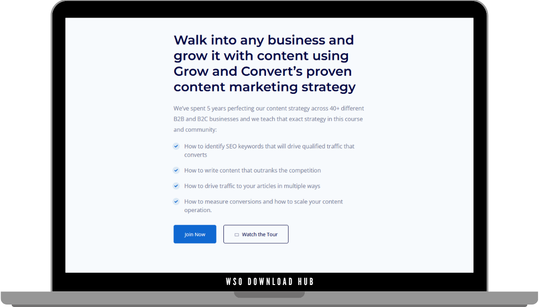 Benji Hyam – Grow & Convert Course Download