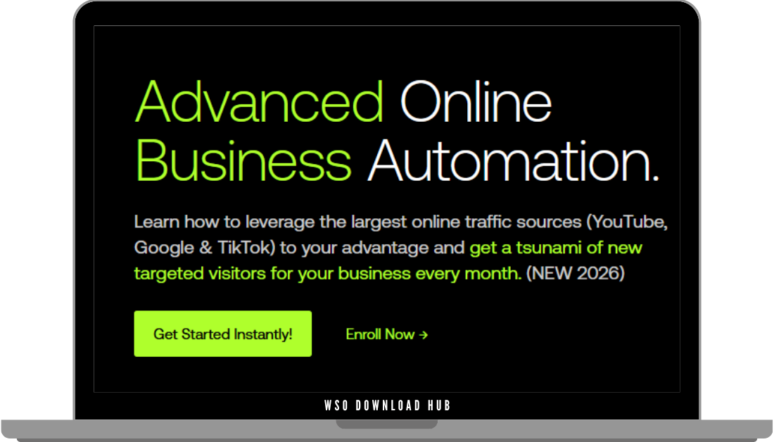 Dave Nick – Online Business Academy – Automation Systems Download